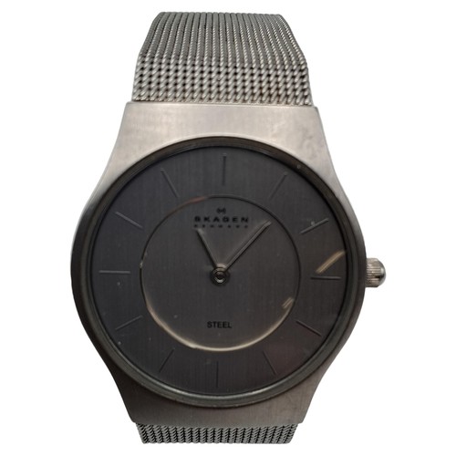 Skagen armbanduhr edelstahl - skagen,