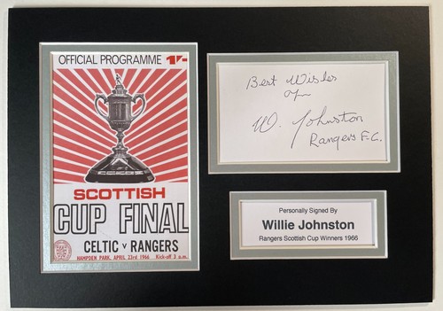 Willie johnston signed - willie,