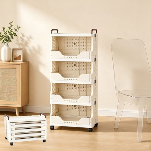 Ebenen faltbar regalwagen - 5,