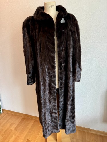 Vintage nerz mink pelzmantel - nerz,