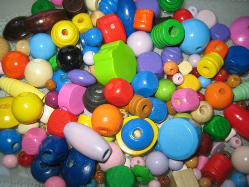 Perlen mix bastelset 100g - mix/bastelset,
