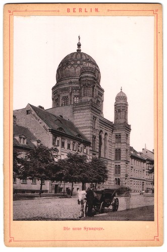 Fotografie berlin synagoge - fotografie, in