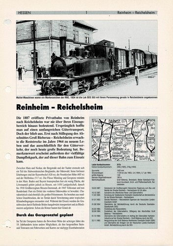Reinheim reichelsheim - reinheim, /