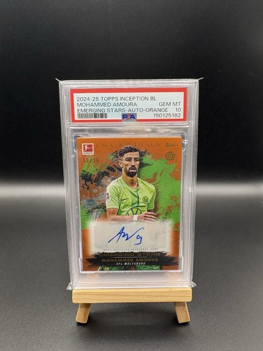 Mohammed amoura rookie auto - mohammed,