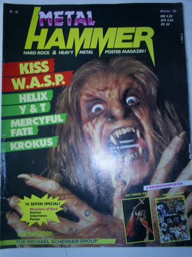 Metal hammer 1984 ozzy - 1984,