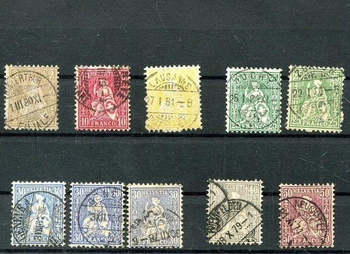 Schweiz 35 gest - -,