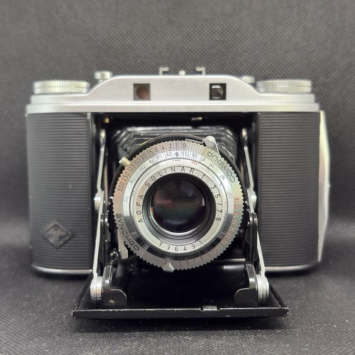 Agfa isolette iii solinar 75mm - agfa,