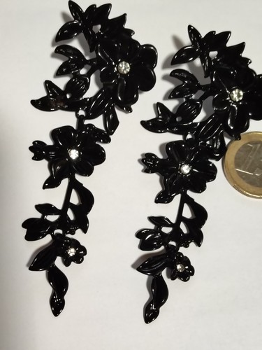 Ohrstecker xxl schwarz - ohrstecker,