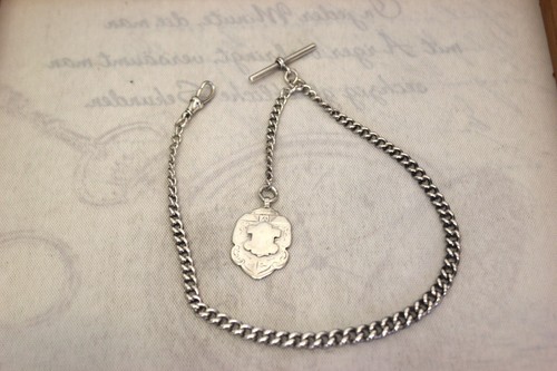 Antike taschenuhr kette massiv - taschenuhr,