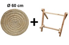 Runde strohzielscheibe 60 - runde,