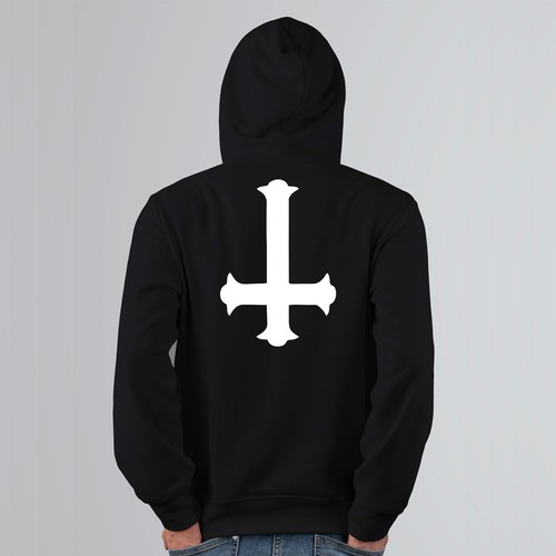 Eaks hoodie petruskreuz - hoodie, "petruskreuz"