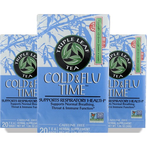 Triple leaf tea cold flu - cold, &