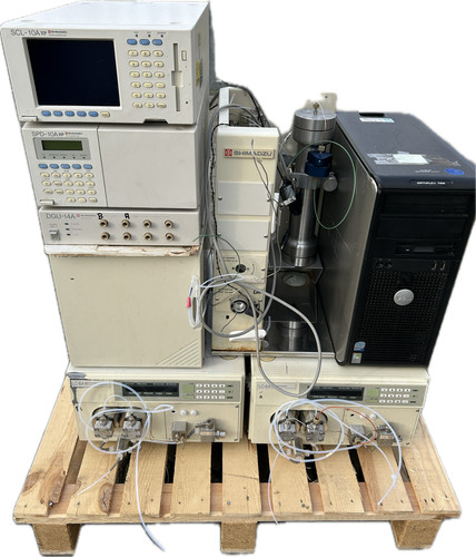 Shimadzu hplc system 10a - shimadzu, /