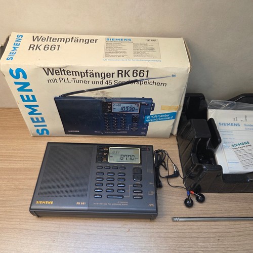 Weltempfänger siemens 661 - siemens,