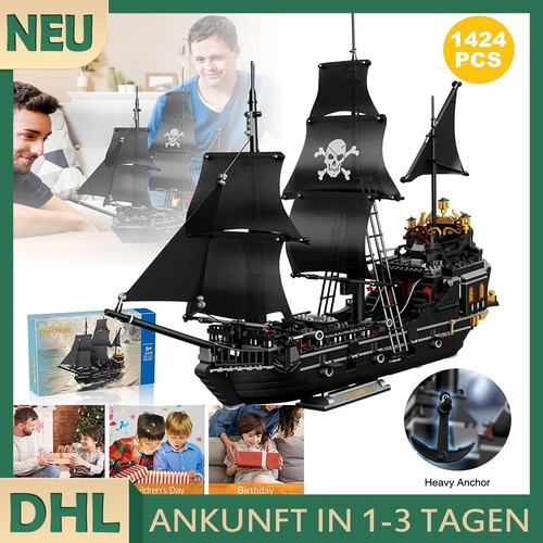 Piratenschiff bausteine 1424 - piratenschiff, bausteine,1424