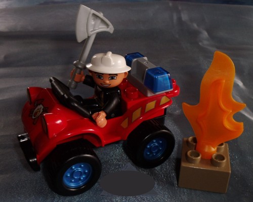 Lego duplo feuerwehr quad - duplo,