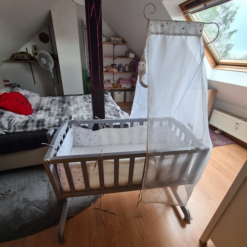 Kinderbett,Schaukelwiege,sehr