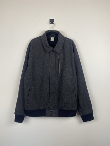 Vintage nike wolljacke grau - nike, l