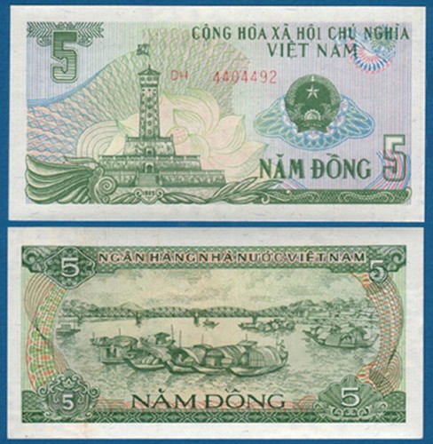 Vietnam viet nam 5 dong - 5,