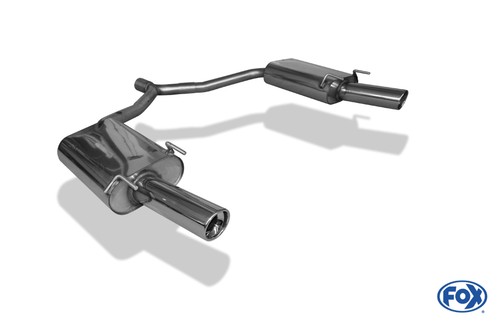 Duplex sportauspuff opel - ,