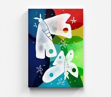 Leinwandbild Abstrakt Drei