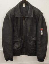 Herren Adidas Lederjacke