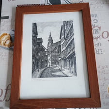 Zeichnung Tübingen hinter