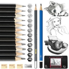 Bleistift set skizzen - bleistift,