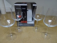 Rotweinkelche Kristallglas  - Weingläser 4 Stück von Ritzenhoff + Breker in OVP