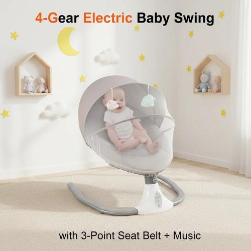 Elektrische babywippe mit - elektrische,