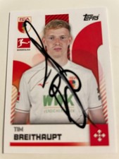 Topps 2024/25 signiert Tim Breithaupt