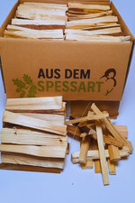 12-30kg Anzündholz Anmachholz Anfeuerholz Brennholz Kaminholz Aus dem Spessart