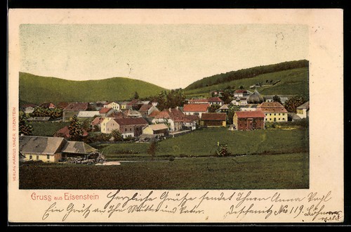Eisenstein pohled vesnici - eisenstein,,