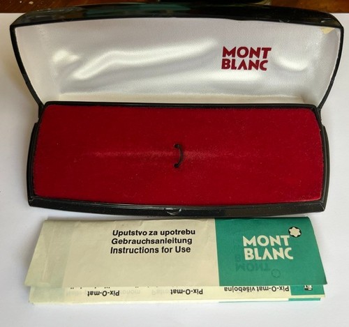 Alte montblanc schachtel etui - alte,