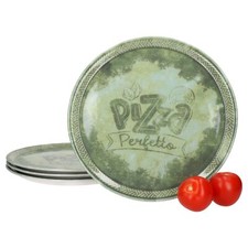 4x Perfetto Pizzateller Grün