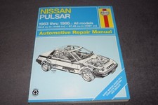 Reparaturanleitung Reparaturhandbuch Nissan Pulsar ( EXA ) '83-'86 erstklassig
