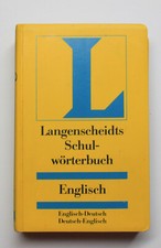 Langenscheidts Schulwörterbuch, Englisch - Deutsch, Deutsch - Englisch