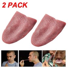 2 Pack Realistic Fake Tongue