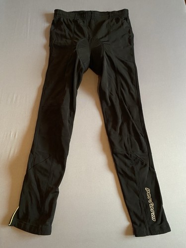 Schwarze thermowinterradhose - schwarze,