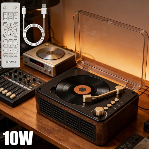 Retro plattenspieler mit - retro,