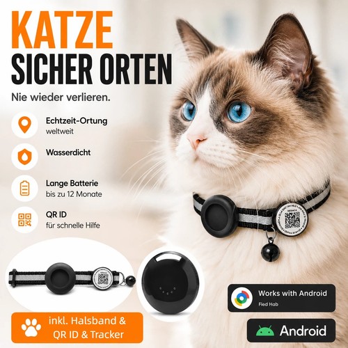 Katzenhalsband mit tracker - mit,
