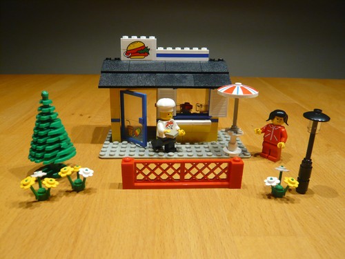 Lego city schnellimbiss 6683 - lego,