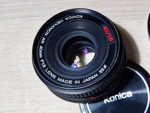 Konica hexanon 40mm 8 - konica,