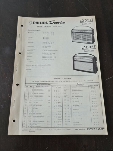 Original service manual - service,