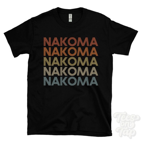 Nakoma wiederholtes retro stil - nakoma, retro-stil