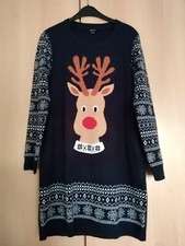 Damenkleid Gr M Shirtkleid Lang Stretch Leicht