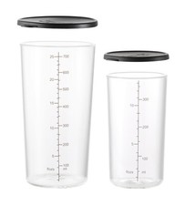 ESGE-Zauberstab Becher-Set D2C 7128 Kunststoff 600 /400 ml Deckel Silikon