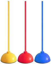 3 x Rundfuß Slalomset mit