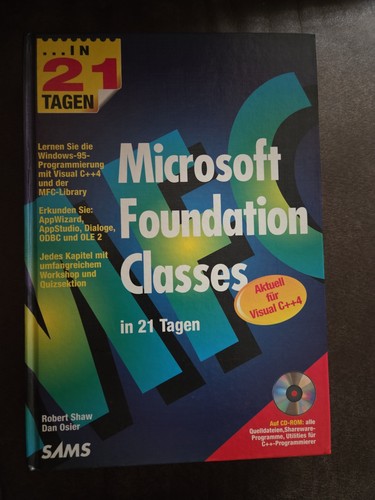Microsoft foudation classes - microsoft, in