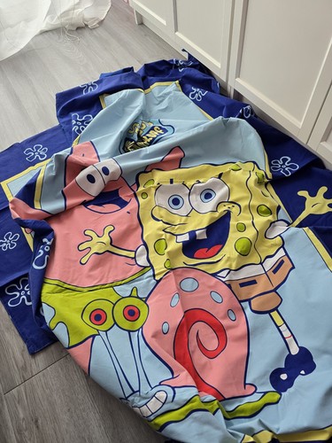 Spongebob bettwäsche 135x200 - spongebob, bettwäsche,